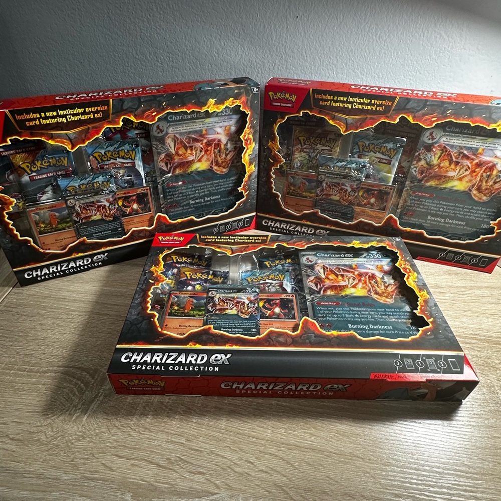 Pokemon Charizard EX Special Collection Trading Cards - 1 Box